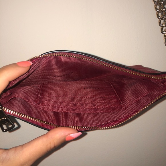 Coach flat wallet crossbody bag - Picture 4 of 4